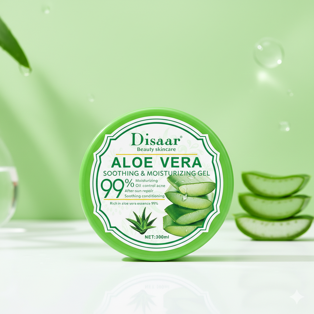 Moods เจลว่านหางจระเข้ มูสด์ Aloevera Soothing Gel 100% เจลว่านหาง สเนล [ทาหน้า/ทาตัว] ขนาด 300ml.