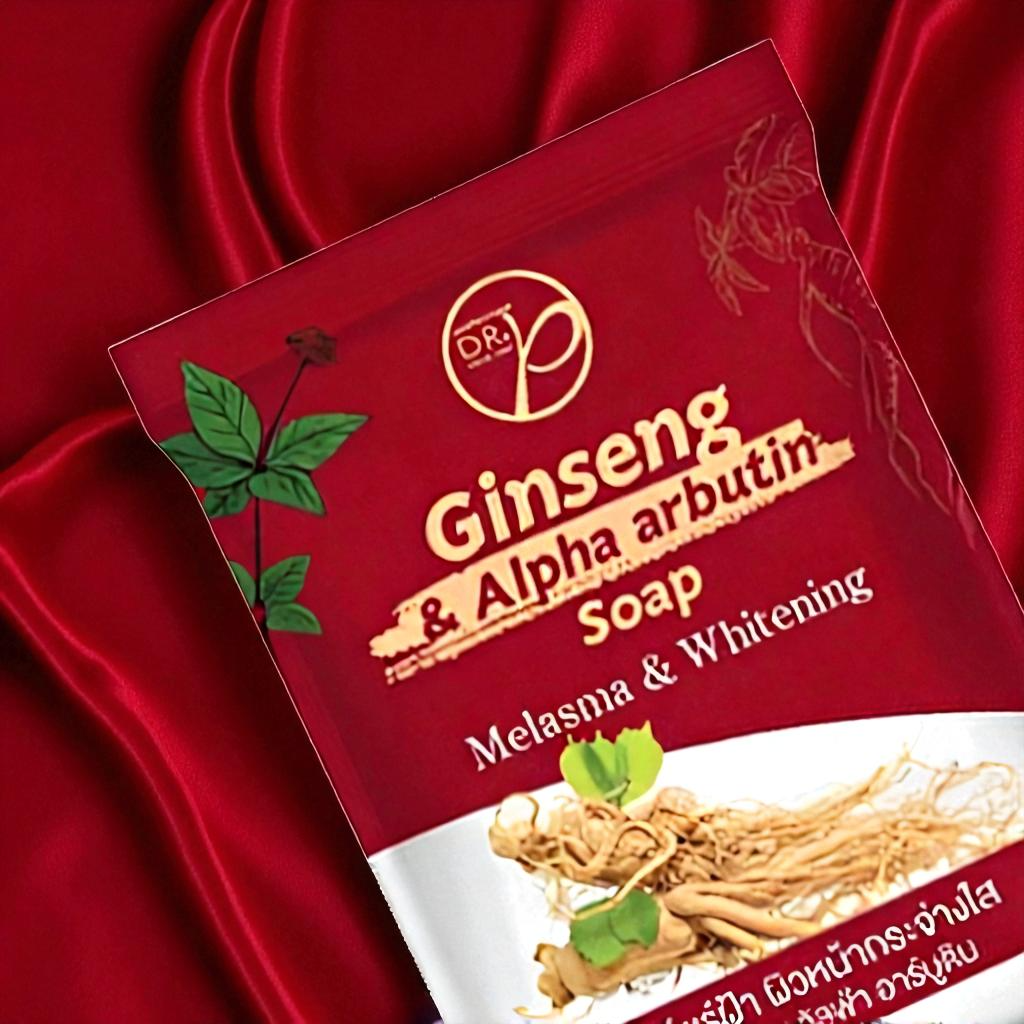 สบู่โสม ด็อกเตอร์พี ผิวหน้ากระจ่างใส โสม & อัลฟ่า อาร์บูติน ช่วยเรื่องฝ้า ผิวหน้า 80 กรัม