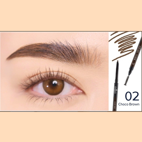 OD703 ODBO Slim Shape  Eyebrow Auto Pencil 0.1g. โอดีบีโอ สลิม เชป อายบราว ออโต้ เพ็นซิล