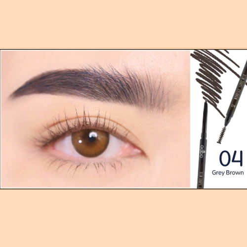 OD703 ODBO Slim Shape  Eyebrow Auto Pencil 0.1g. โอดีบีโอ สลิม เชป อายบราว ออโต้ เพ็นซิล