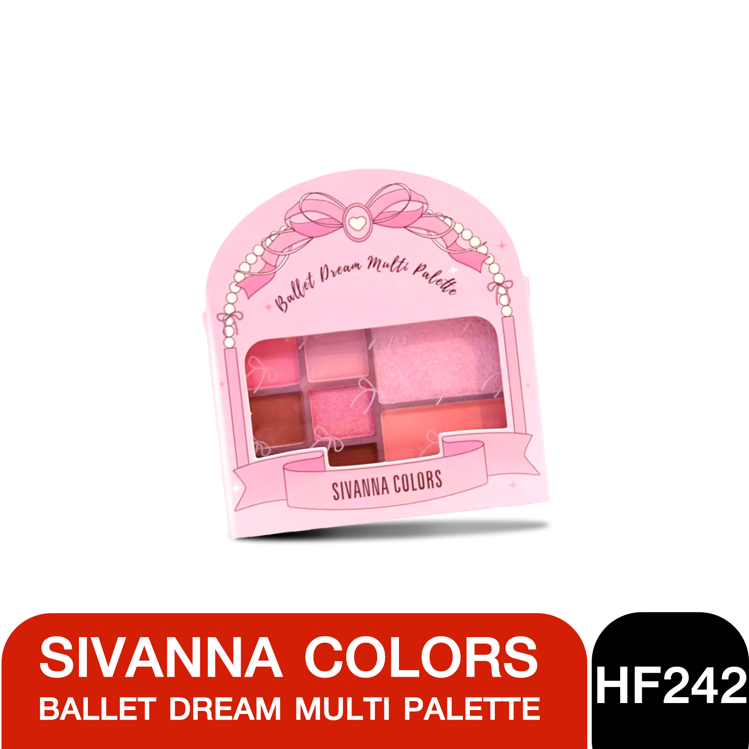 HF242 Sivanna Colors Ballet Dream Multi Palette ซีเวนน่า คัลเลอร์ส บัลเล่ต์ ดรีม มัลติ พาเลทท์