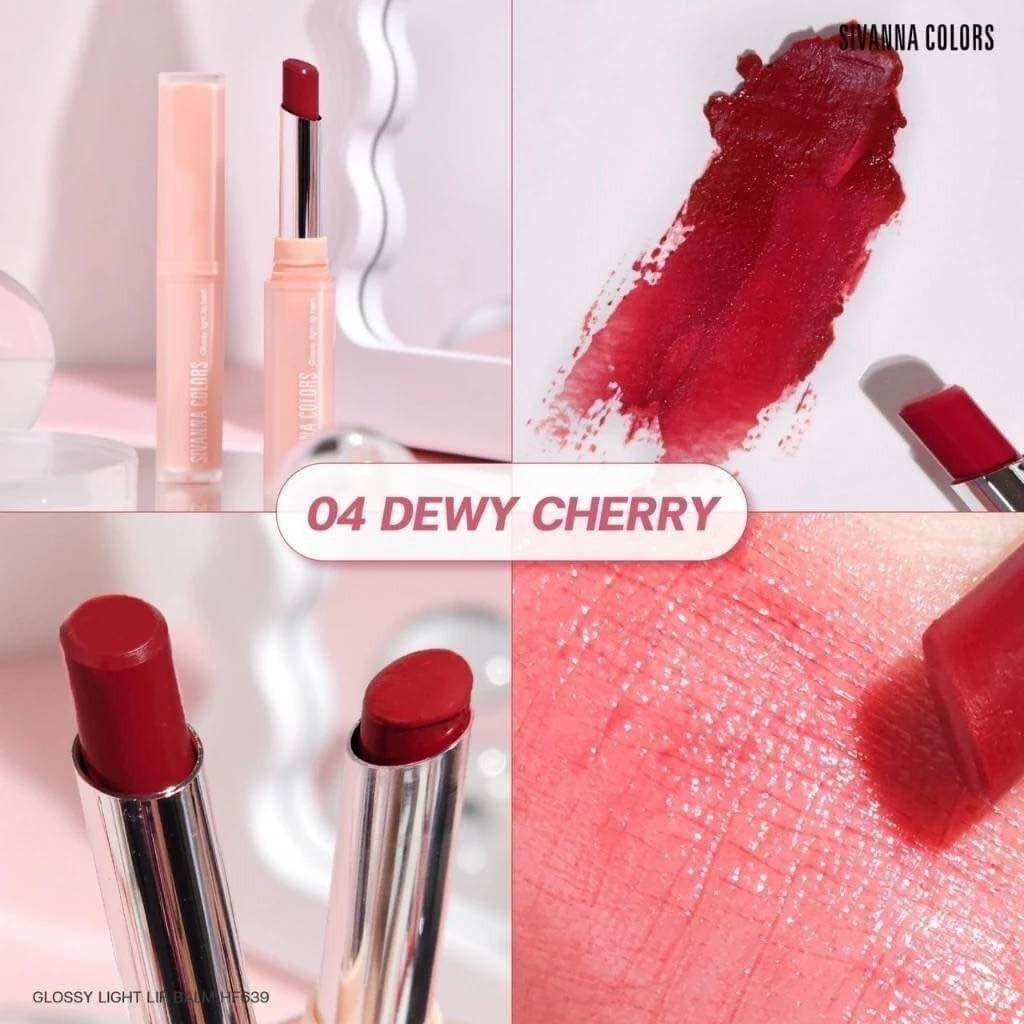 HF639 ซีเวนน่า คัลเลอร์ส กลอสซี่ ไลท์ บาล์ม 1.8g Sivanna Glossy light lip balm 1.8g