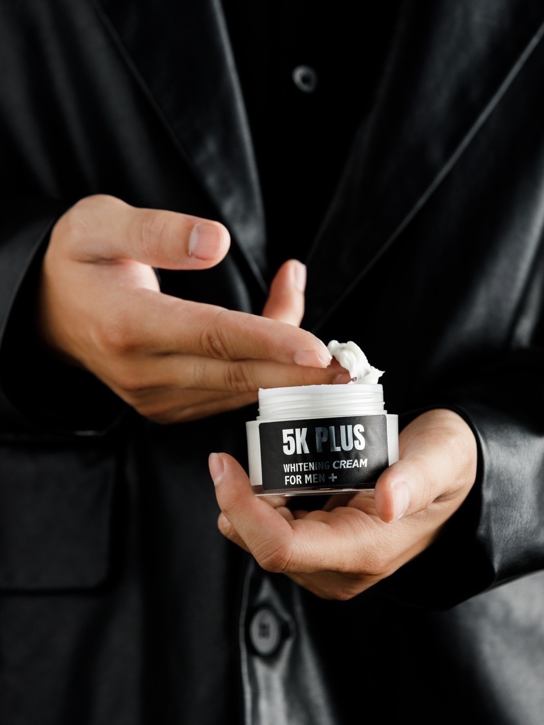 5K PLUS WHITENING CREAM FOR MEN เคลียสิว