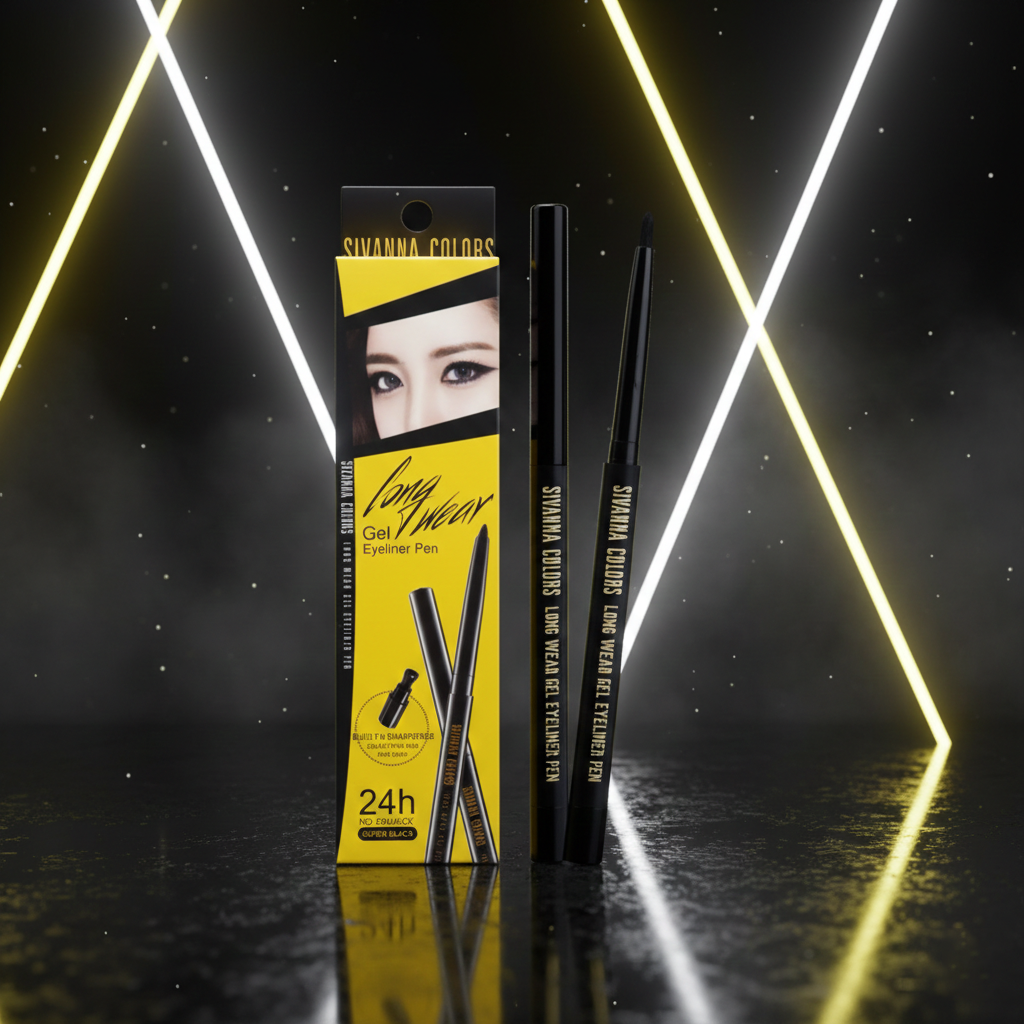HF777 Sivanna Colors Long Wear Gel Eyeliner Pen ซีเวนน่า คัลเลอร์ส ลอง แวร์ เจล อายไลเนอร์ เพ็น