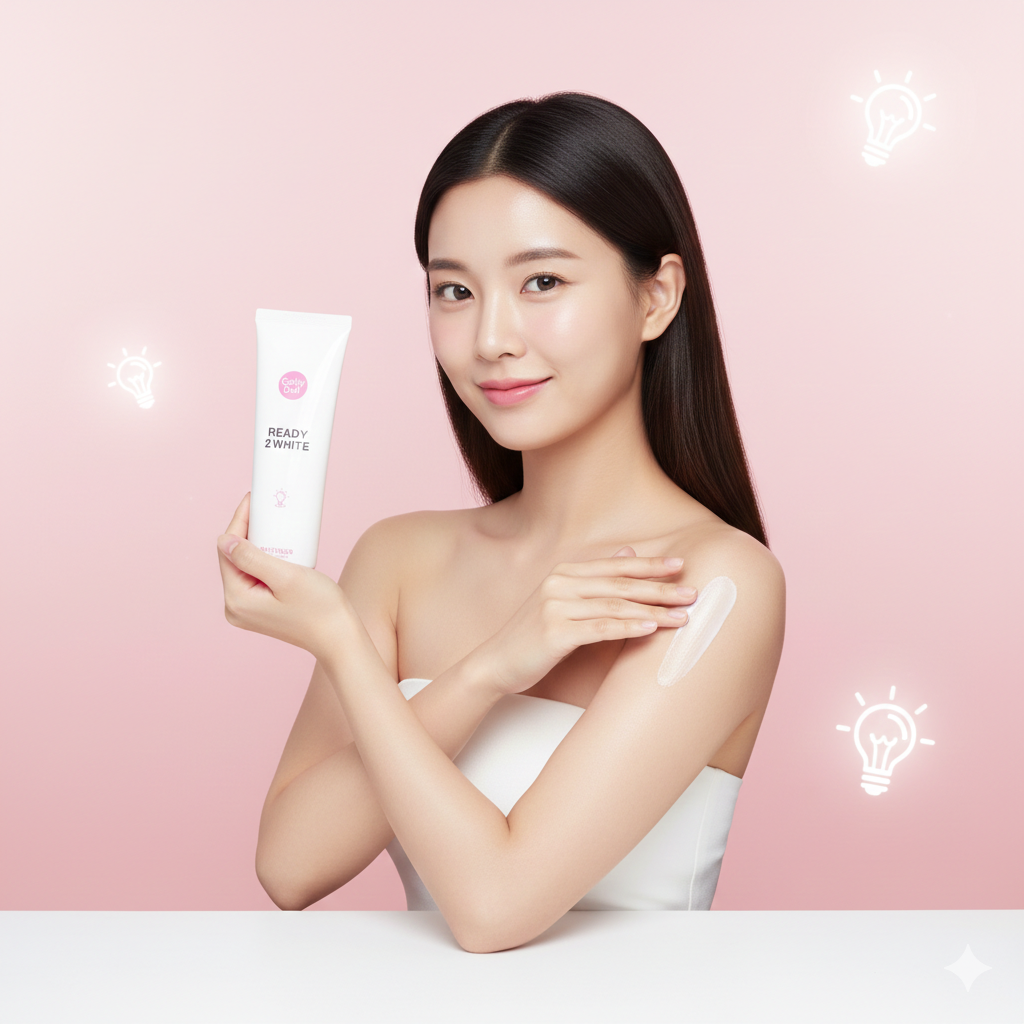 Cathy Doll Ready 2 White Whitener Body Lotion 150ml โลชั่น เคทีดอลล์ เรดี้ทูไวท์ ไวท์เทนเนอร์บอดี