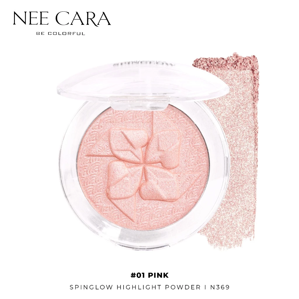 N369 NEE CARA SPINGLOW HIGHLIGHTTING POWDER ไฮไลท์   ไฮไลท์พาวเดอร์ เนื้อเนียนละเอียด