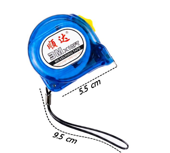 ตลับเมตรแบบใส ความยาว 3m A39