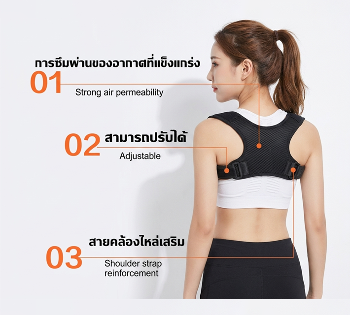 สายรัดแก้หลังค่อม P1