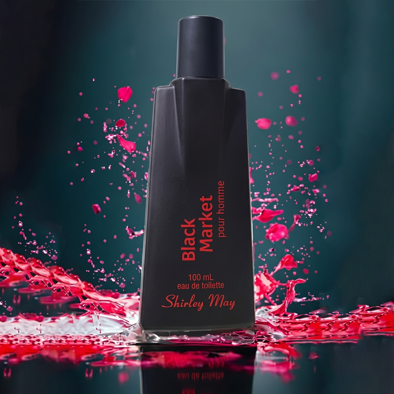 Paris Royale น้ำหอมสำหรับผู้ชาย Shirley May Black Market Pour Homme เชอร์ลีย์ เมย์ แบล็ค มาร์เก็ต พูร์ ออม  ขนาด 100 มล.