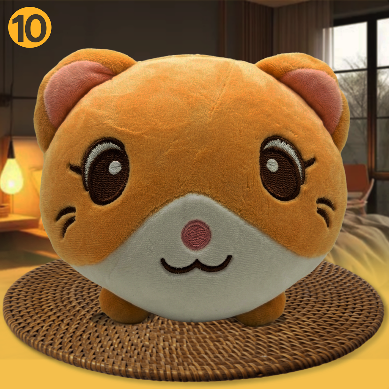 การ์ตูน 2-In-1 พร้อมผ้าปิดตาน่ารักตุ๊กตาหมอนเดินทางแบบพกพาโต๊ะทํางานหมอนของขวัญวันเกิด VV-3