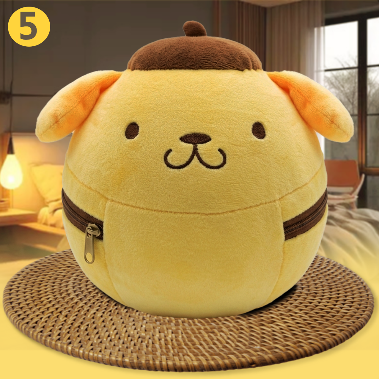การ์ตูน 2-In-1 พร้อมผ้าปิดตาน่ารักตุ๊กตาหมอนเดินทางแบบพกพาโต๊ะทํางานหมอนของขวัญวันเกิด VV-3