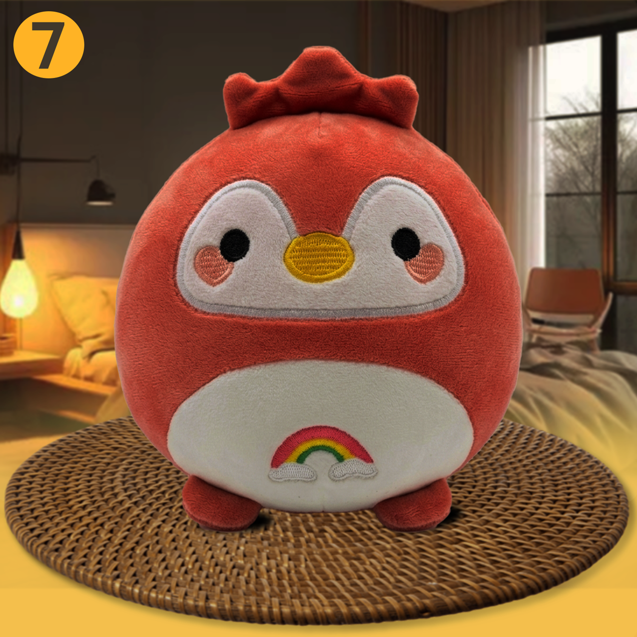 การ์ตูน 2-In-1 พร้อมผ้าปิดตาน่ารักตุ๊กตาหมอนเดินทางแบบพกพาโต๊ะทํางานหมอนของขวัญวันเกิด VV-3