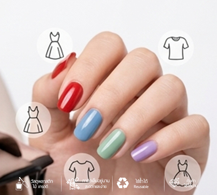 เซ็ตยาทาเล็บแฟชั่น 24ขวด DQ-251022 T2